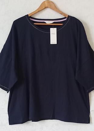 Футболка женская синяя.eur.50,69.22, us.18.