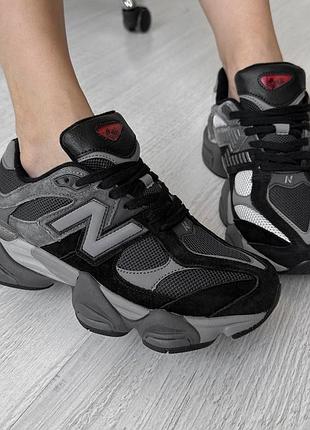 Кроссовки new balance 9060 grey black 40