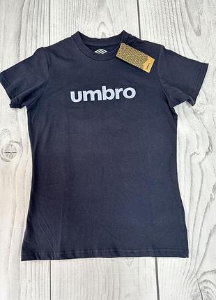 Оригінальна синя жіноча футболка umbro розмір s