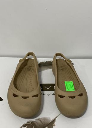 Легкі жіночі балетки crocs оригінал