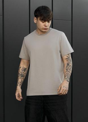 Мужская базовая хлопковая футболка staff pi gray