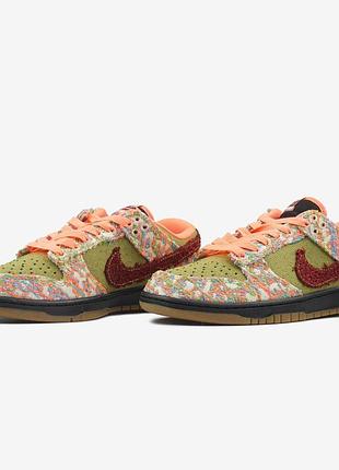 Nike sb dunk low panda monium green curry 39 41, мужской 43