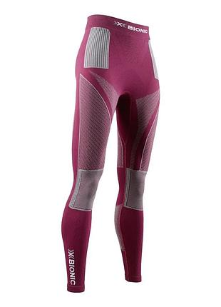 Термоштани x-bionic energy accumulator 4.0 pants women plum/pearl grey розмір int-l