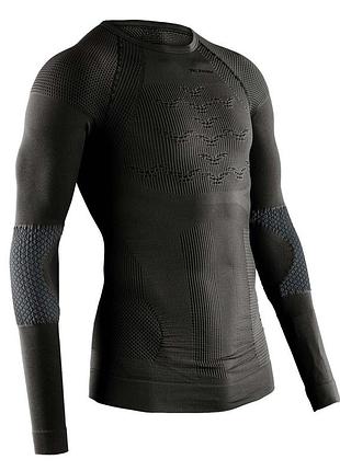 Термофутболка x-bionic combat energizer 4.0 shirt long sleeve men black anthracite розмір int-xl