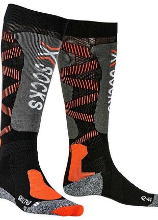 Лижні шкарпетки x-socks ski light 4.0 black x-orange розмір 35-38