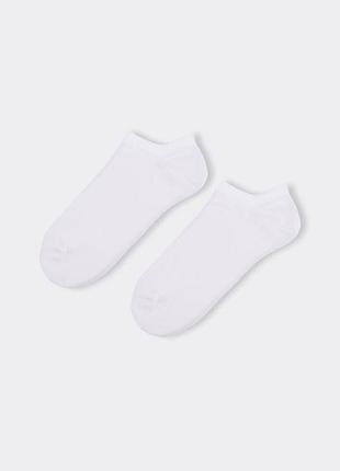 Шкарпетки короткі чоловічі giulia ms1 soft premium classic [ms1c/sl-cl] 43/46 white-white