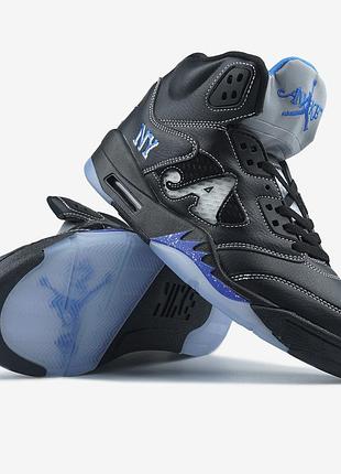 Кросівки жіночі jordan 5 awake ny blue black 38