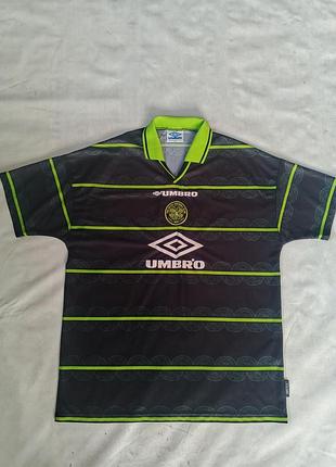 Редкая винтажная футболка umbro the celtic football club 98/99 р