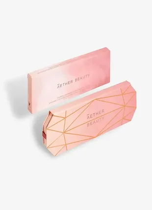 Палетка хайлайтер+румяна athr beauty crystal charged cheek palette in amber (3х3 г)