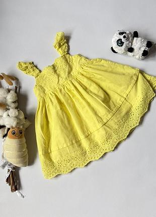 ☀️ яскрава літня сукня lullababy 0-3 міс ☀️