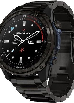 Gps дайвинг компьютер garmin descent mk3i, 51mm, crbn gry dlc ti/ti, dive computer