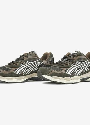 Asics gel-nyc black coffee brown 36