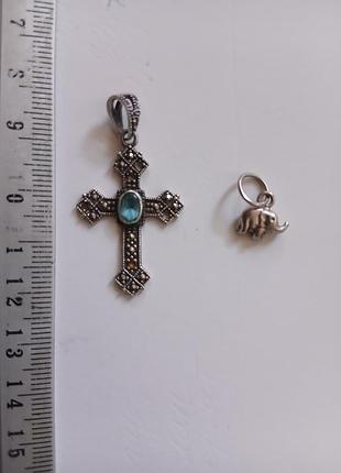 Крест серебро 925 проба