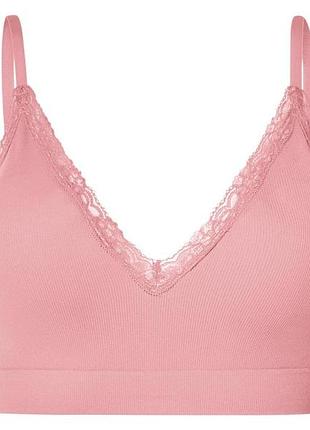 Бюстгальтер бесшовный со съемными вкладками для женщины esmara lycra® 478491 m розовый