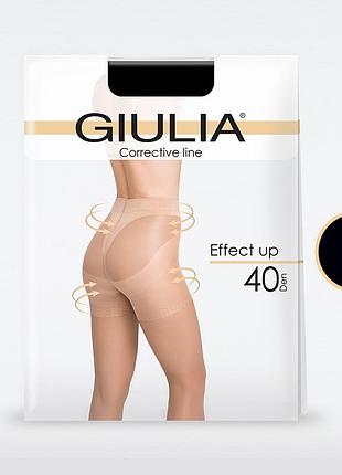 Корректирующие колготки giulia effect up 40 cappuccino, 2(s) nero, 4(l)