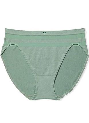 Трусики-брифы женские seamless от victoria's secret s зеленые