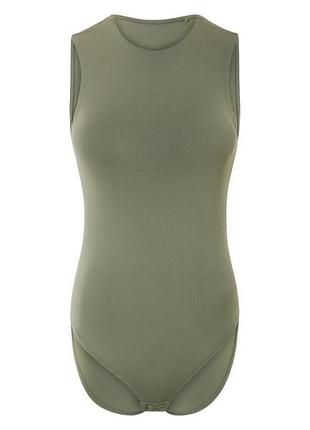 Боди без рукавов для женщины esmara lycra® 493244 l зеленый