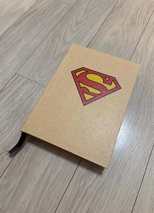 Новий коафтовий блокнот супермен superman dc comics
