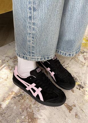 Asics onitsuka tiger black pink 39