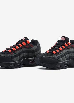 Кросівки жіночі nike air max 95 og black laser crimson 38