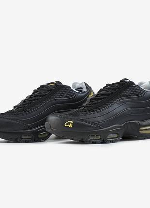 Кросівки жіночі nike air max 95 sp corteiz black tour yellow 36 39