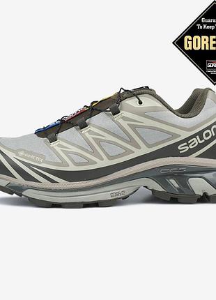 Salomon xt-6 vintage khaki gore-tex 📦 40 уценка