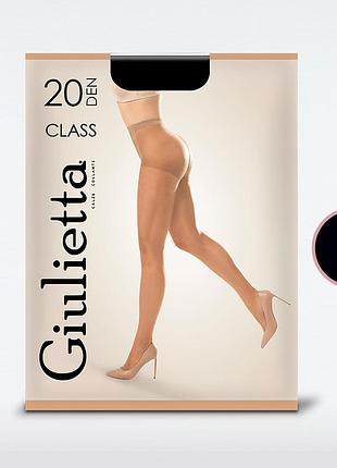 Классические колготки giulietta class 20 xl (new) (конверт) 20 den nero, 6(xxl)