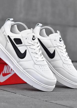 Мужские кроссовки nike air walk белые качественные кроссы для повседневной носки весна лето найк аир волк