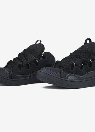 Lanvin curb sneakers black более дути 36 45