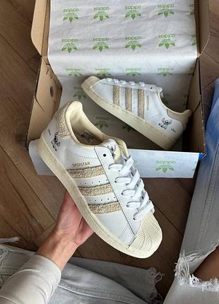 Adidas superstar cloud white disney stitch 36