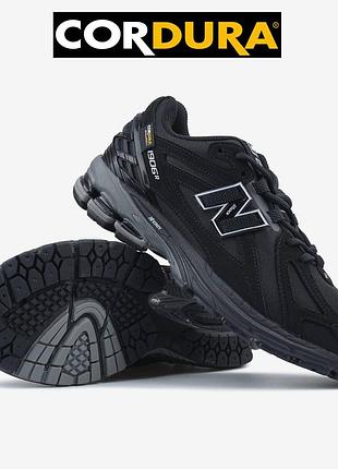 New balance 1906r cordura full black white logo 40 уценка