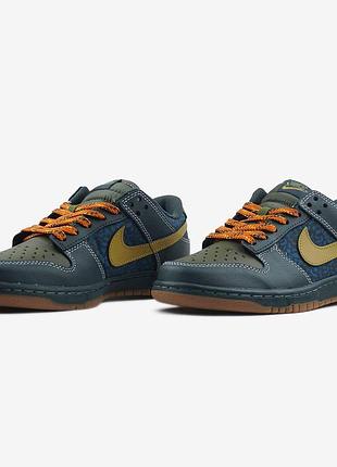 Кросівки жіночі nike dunk low seaweed ochre khaki 37