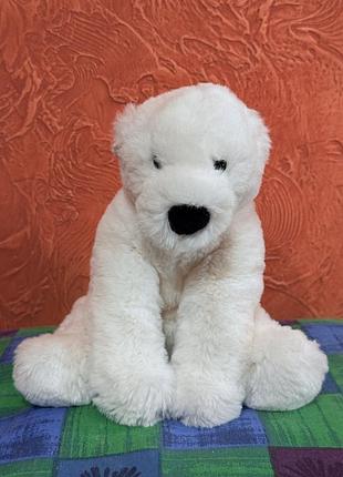 Мишка белый jellycat