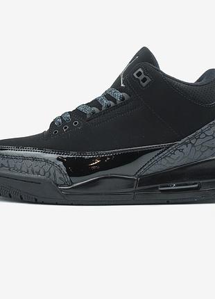 Jordan 3 black cat 36