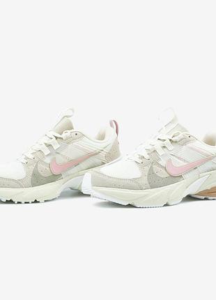 Nike v2k run beige pink brown 39 уценка 40 уцінка