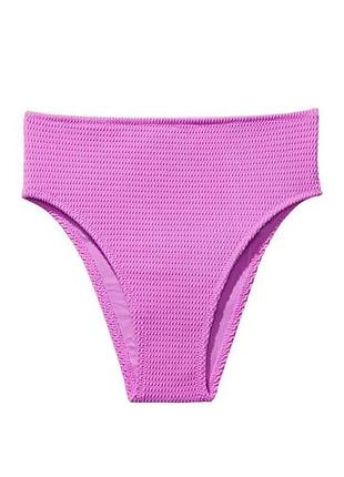 Нижняя часть купальника victoria's secret хs-м цвет фиолетовый жатка