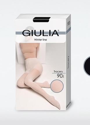 Фантазийные колготки giulia tracery 90 (2) black, 2