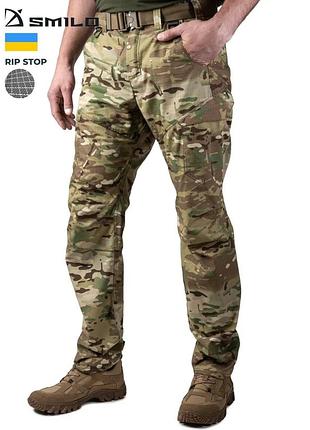 Тактические брюки smilo rip stop multicam xl