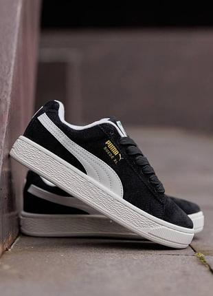 Puma suede xl black white nd