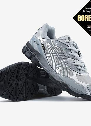 Asics gel-nyc grey sheet rock gore-tex 42