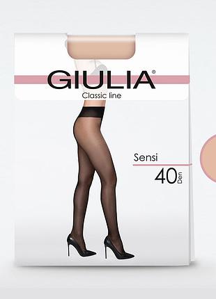 Колготки классические giulia sensi vita bassa 40 daino, 2(s) daino, 4(l)