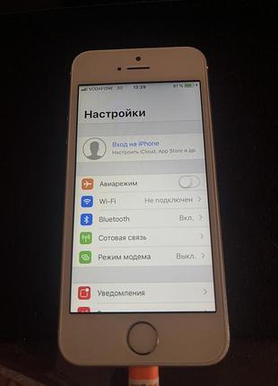 Iphone 5s gold 16gb never lock 2