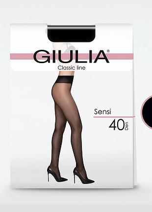Колготки классические giulia sensi vita bassa 40 daino, 2(s) nero, 3(m)