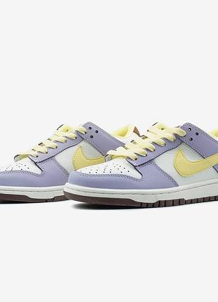 Кросівки жіночі nike dunk low premium lilac bloom wmns 36