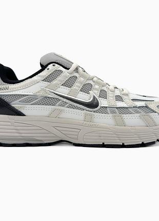 Кроссовки nike p-6000 beige/grey 37