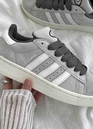 Кросівки adidas campus light grey 38 37