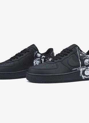 Nike air force x comme des garçons supreme black 38 уценка
