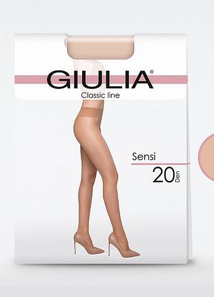 Классические колготки с низкой посадкой giulia sensi vita bassa 20 daino, 3(m)