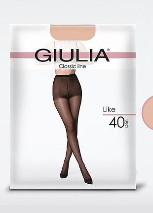 Классические колготки с шортиками giulia like 40 (new) (конверт) daino, 2