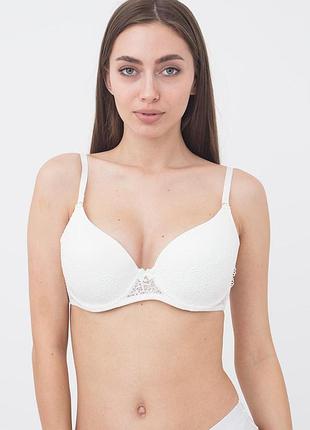 Бюстгальтер з формованою чашкою giulia patrizia 1133/21 85d white-whisper white